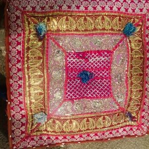 2 bohemian floor pillows